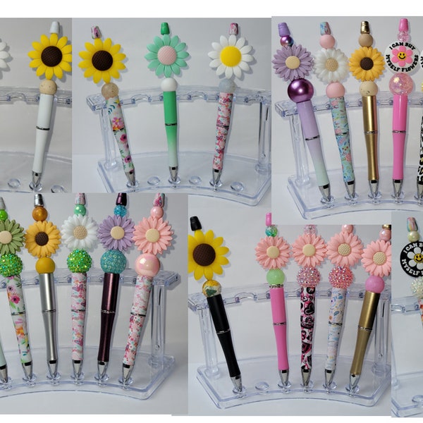 Flower Pen Etsy