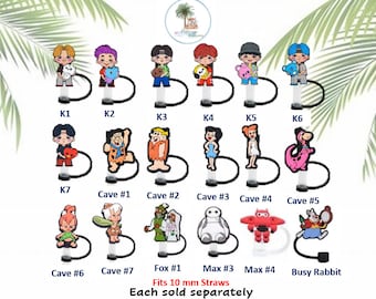 Straw Topper - Characters #5 (10mm)