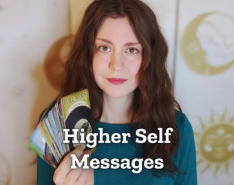 Lectura de tarot con mensajes del yo superior
