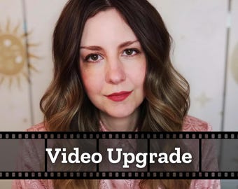 Actualización de lectura de video: sesión de tarot personal grabada, perspectiva psíquica presencial, enlace privado a YouTube