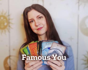 Si fueras famoso leyendo el tarot