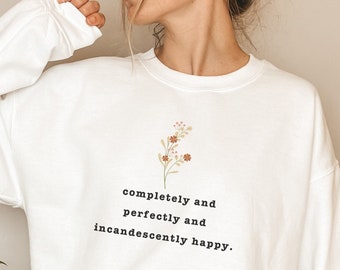 Sudadera Orgullo y Prejuicio: Jane Austen Literary Crewneck