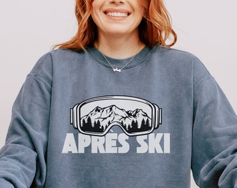 Après-ski-sweater: comfortabele kleuren winterski-sweater