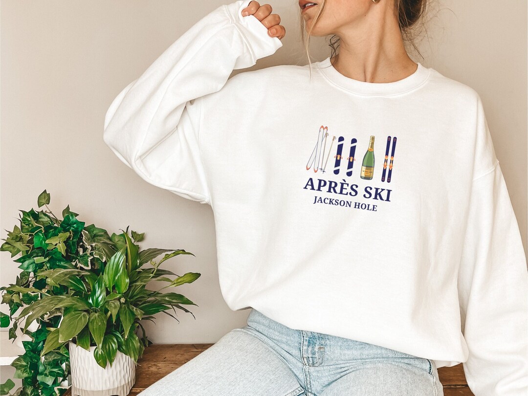 Jackson Hole Denim Ski Buy Après Ski Jackson Hole Sweatshirt