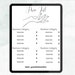 Nail Price List Template D.I.Y Editable Printable Minimalist Instant ...