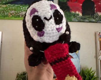 Spirit Anime Movie -Faceless Spirit Handmade Amigurumi Plushie