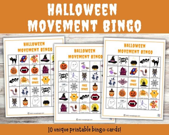 Halloween Bingo, Halloween Game, Family Game Night, Classroom Games, Halloween Toddler Activities, Non-Spooky Halloween, Halloween Printable
