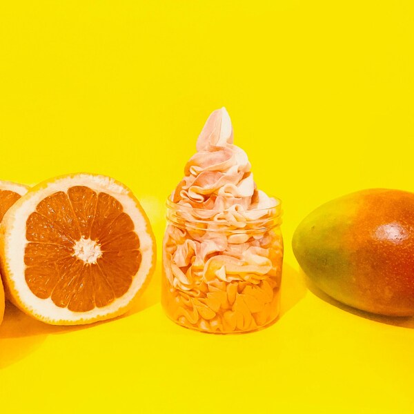 Orange Mango Marmalade | Tropical Scent | Whipped Body Butter | Organic & Vegan
