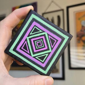 Handmade magnets, Unique refrigerator magnets, Fun fridge magnets, Artistic magnets, Creative gifts, Unique gifts, Surprise art Bild 9