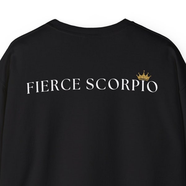Scorpio Birthday Astrology Gifts for Bestfriend, Zodiac Sweatshirt, Cute Zodiac Sign Shirt, Birth Chart, Tarot Card Graphics Sweatshirt