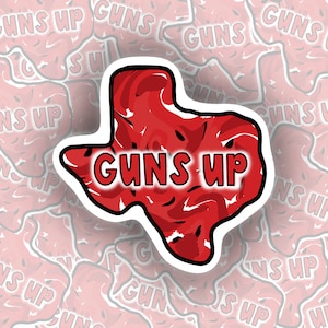 Texas Tech University Sticker | Texas Tech Red Raiders Sticker | TTU Sticker | Lubbock Texas Sticker