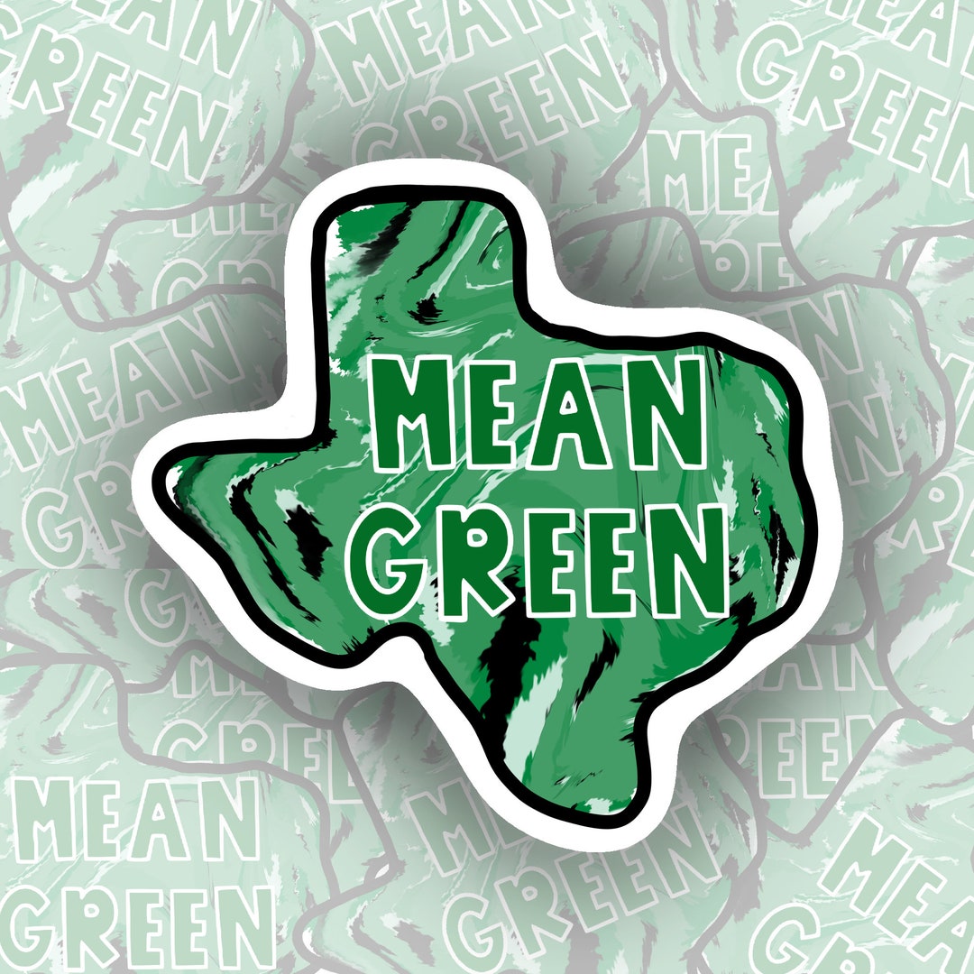 University of North Texas Sticker | Mean Green Sticker | UNT Sticker ...