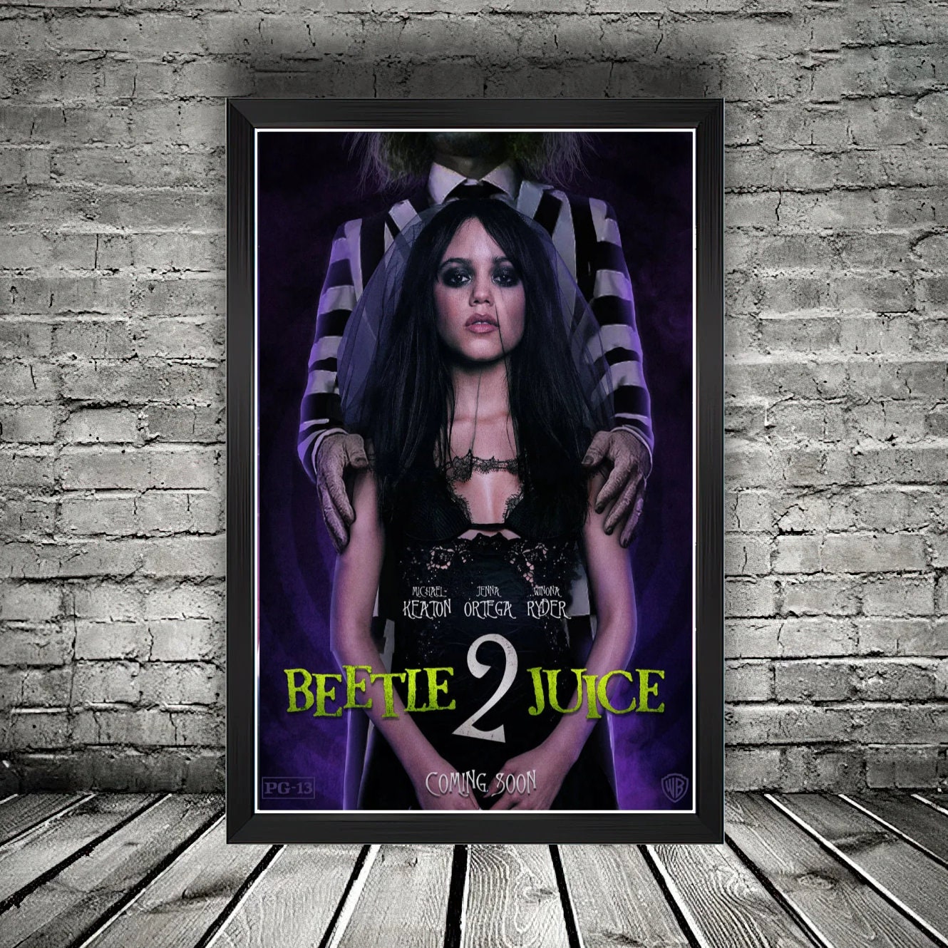 Beetlejuice 2 2024 Movie Posters Film Posters Cinema Posters Home Decor