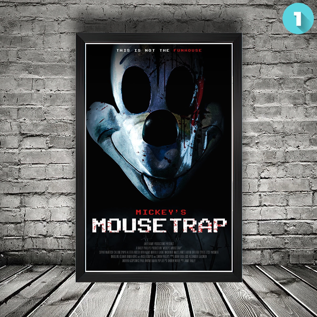 Mickey's Mouse Trap 2024 Movie Posters Horror Posters Cinema Posters