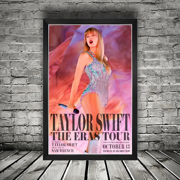 Taylor Swift: The Eras Tour (2023) Movie Posters | Film Posters | Cinema Posters | TV Series Posters | Home Decor | Gift Ideas | Wall Art