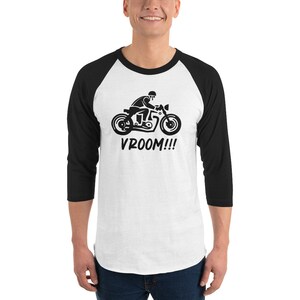 3/4 sleeve raglan shirt