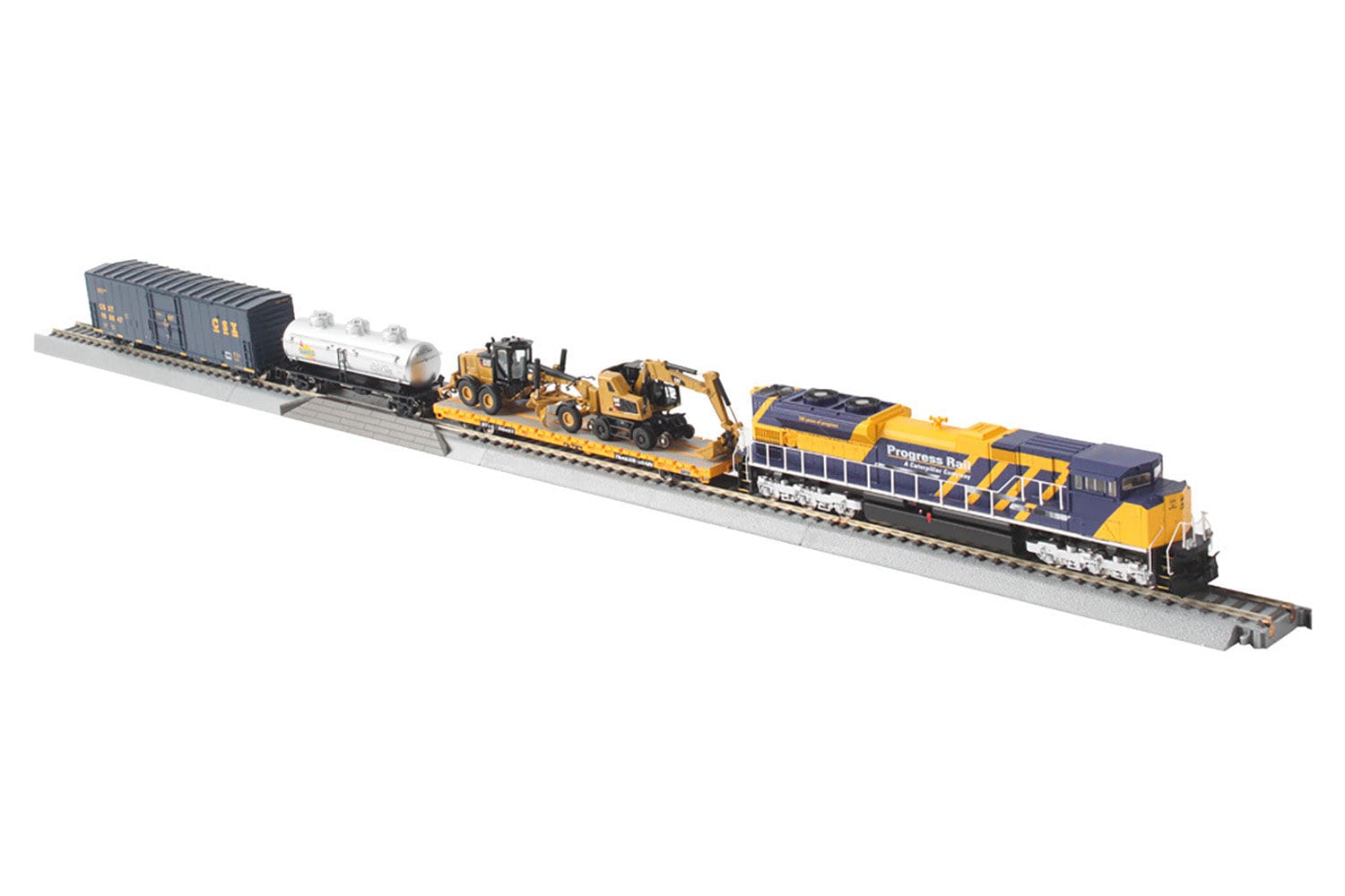 Caterpillar Progress Rail HO Scale Train Set 187/87001 Etsy
