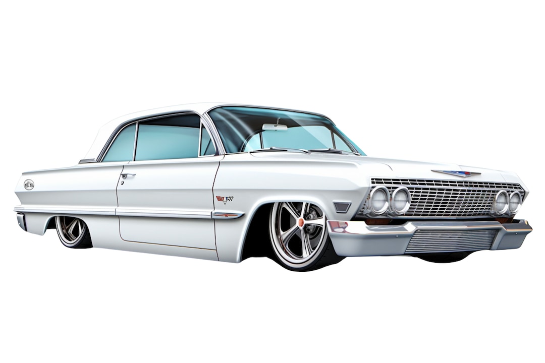 Amazon.com: AMT 1963 Chevy Impala SS Hardtop - 1/25 Scale