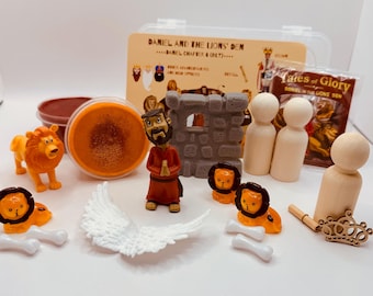 Daniel and the Lions' Den Sensory Kit: Bible Story Lesson