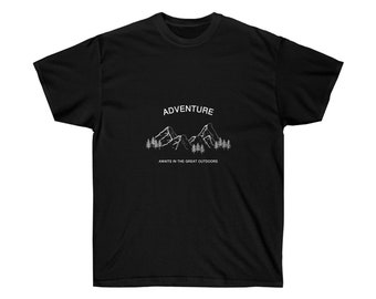 ADVENTURE AWAITS Unisex Ultra Cotton Tee