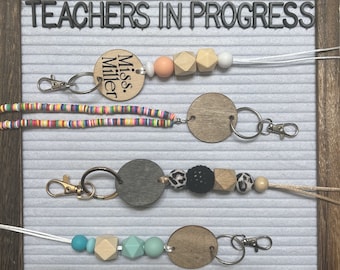 Customized Silicone or Beaded Lanyard