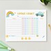 Downloadable Kids Chore Chart - Etsy