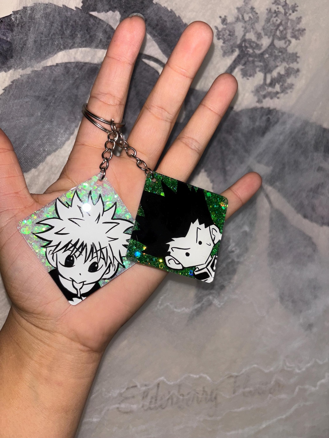 2 Inch Anime Character Keychains / Anime Key Charms - Etsy