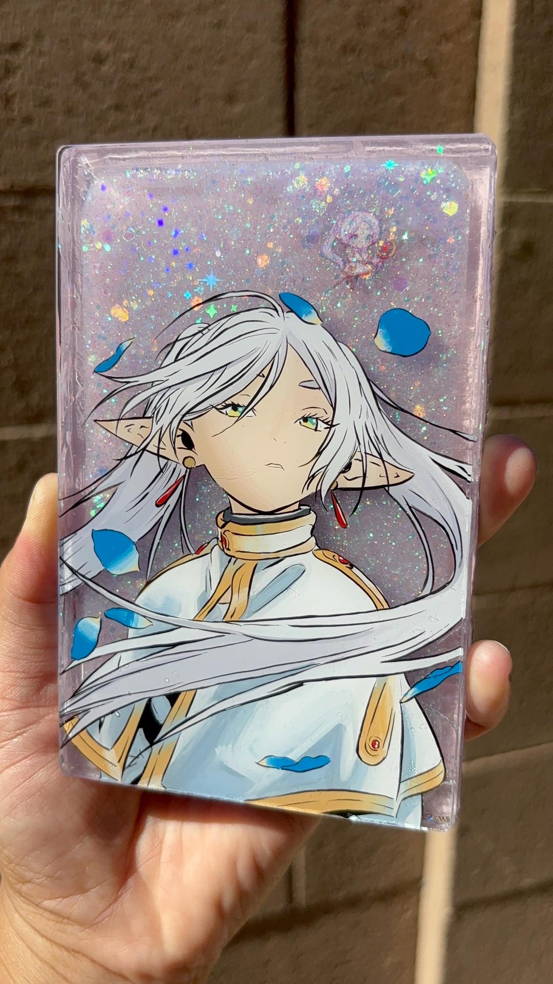 4x8 Rectangle Acrylic Anime Shakers With Glitter - Etsy