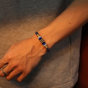 Red Dragon Knot Bracelet, Lucky Cotton Rope Amulet image 9