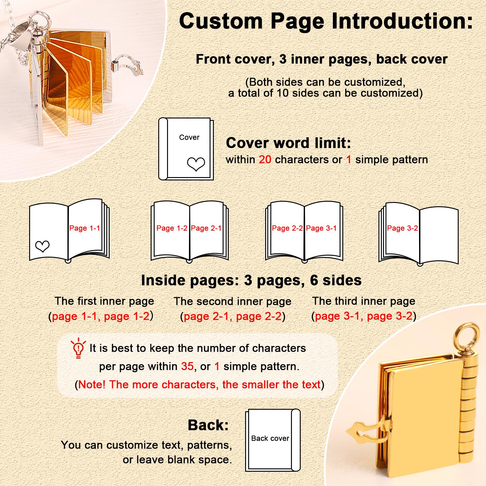 Sureio Set di 8 portachiavi a forma di libro, per amanti dei libri