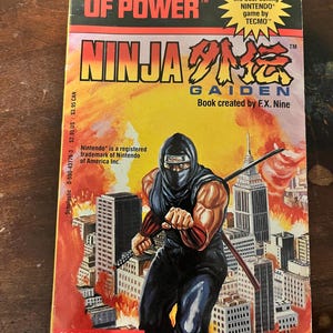 Ninja Gaiden by AL Singer created by FX Nine Worlds of Power #3 paperback book vintage