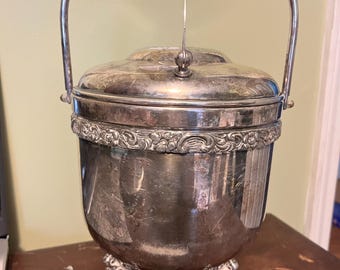 Seau à glaçons Sheridan argent sur cuivre - doublure isotherme
