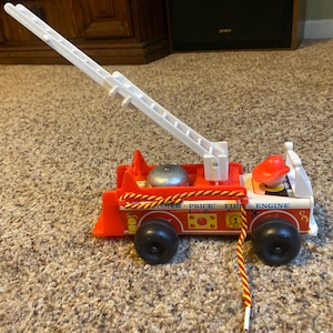 Vintage Fisher Price Fire Engine