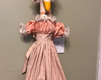 Vintage Gänsebesen - Landhaus Dekoration Vintage Besen