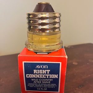 Avon Right Connection Wild Country After Shave- full unused bottle