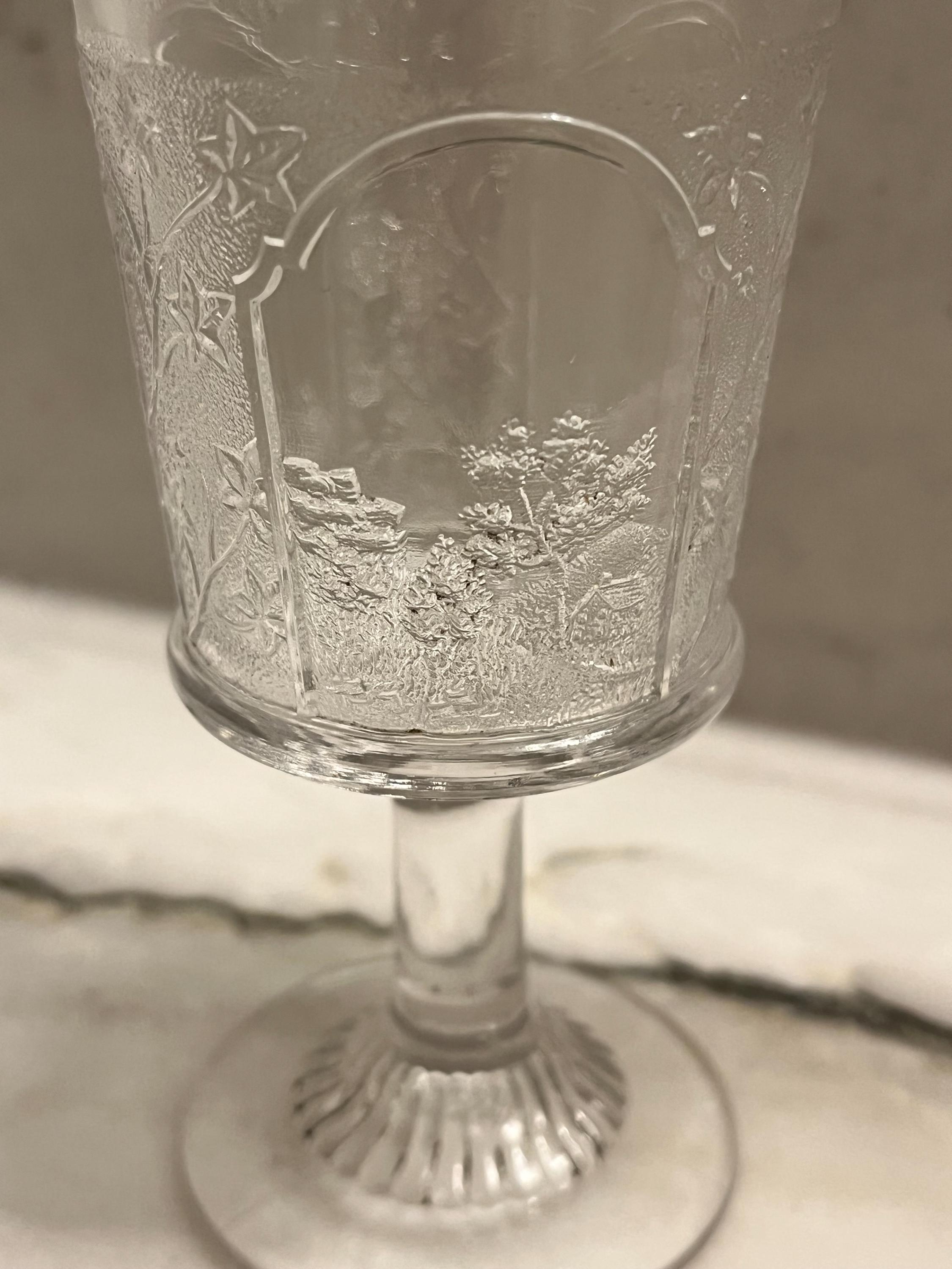 Antique wine glass - Etsy 日本