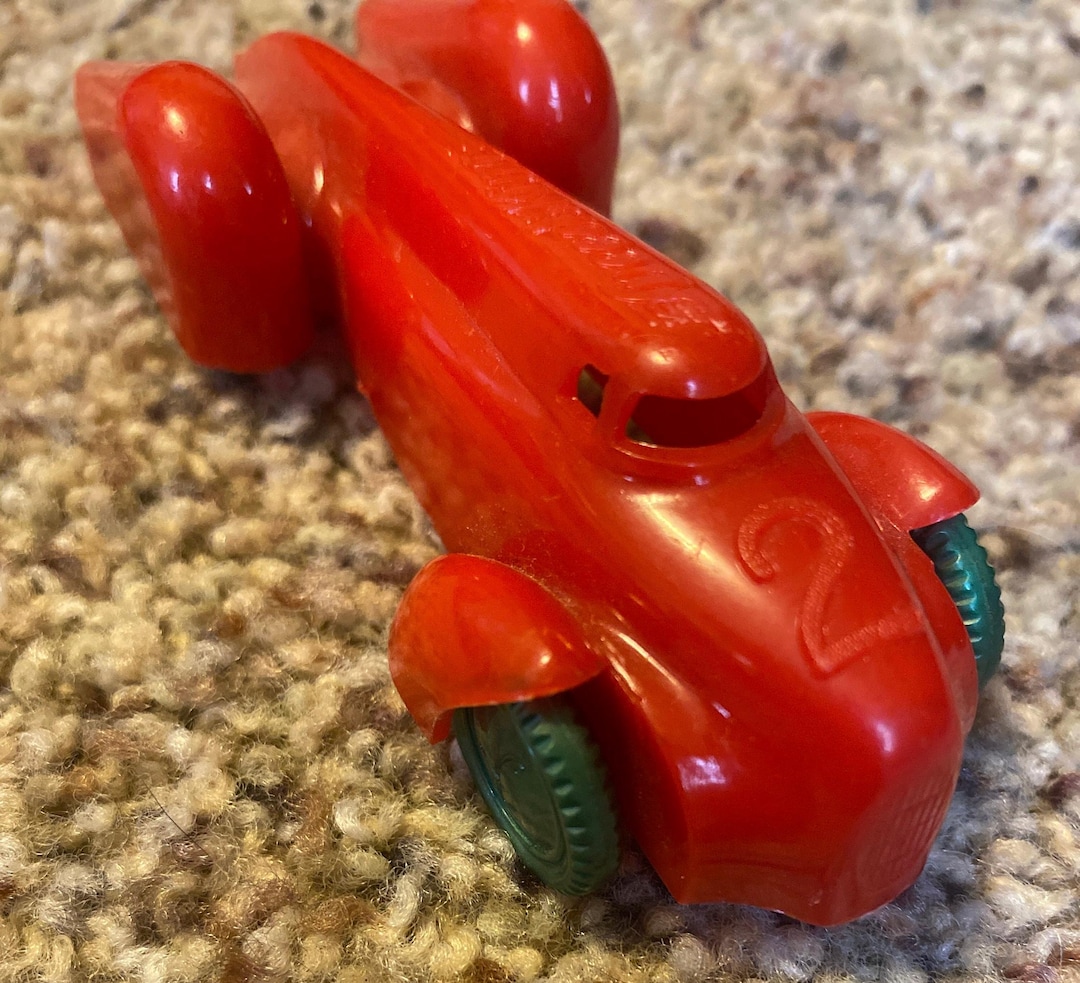 Vintage Renwal Speed King Plastic Race Car Toy - Etsy
