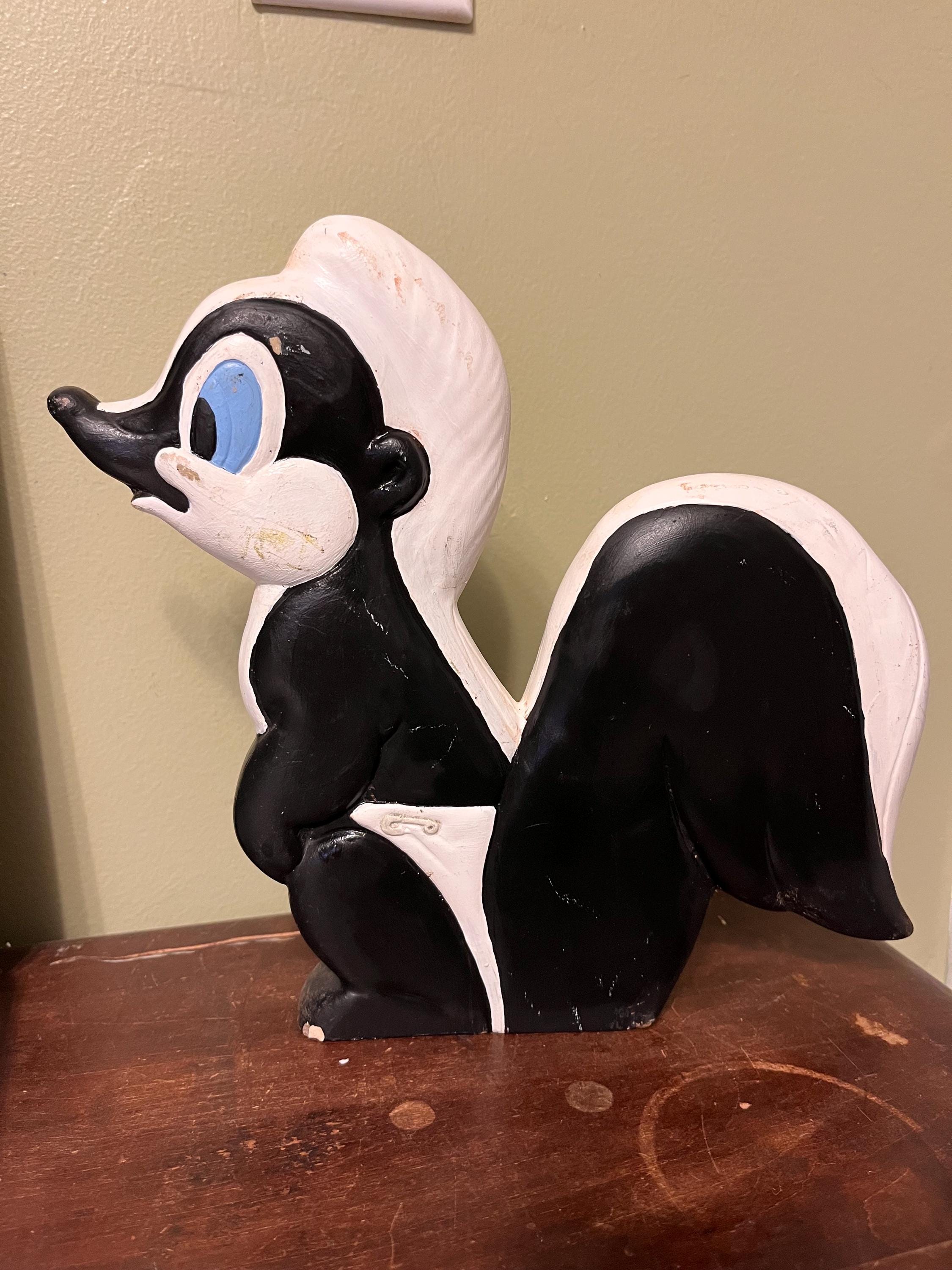 Vintage Skunk Figurine - Etsy