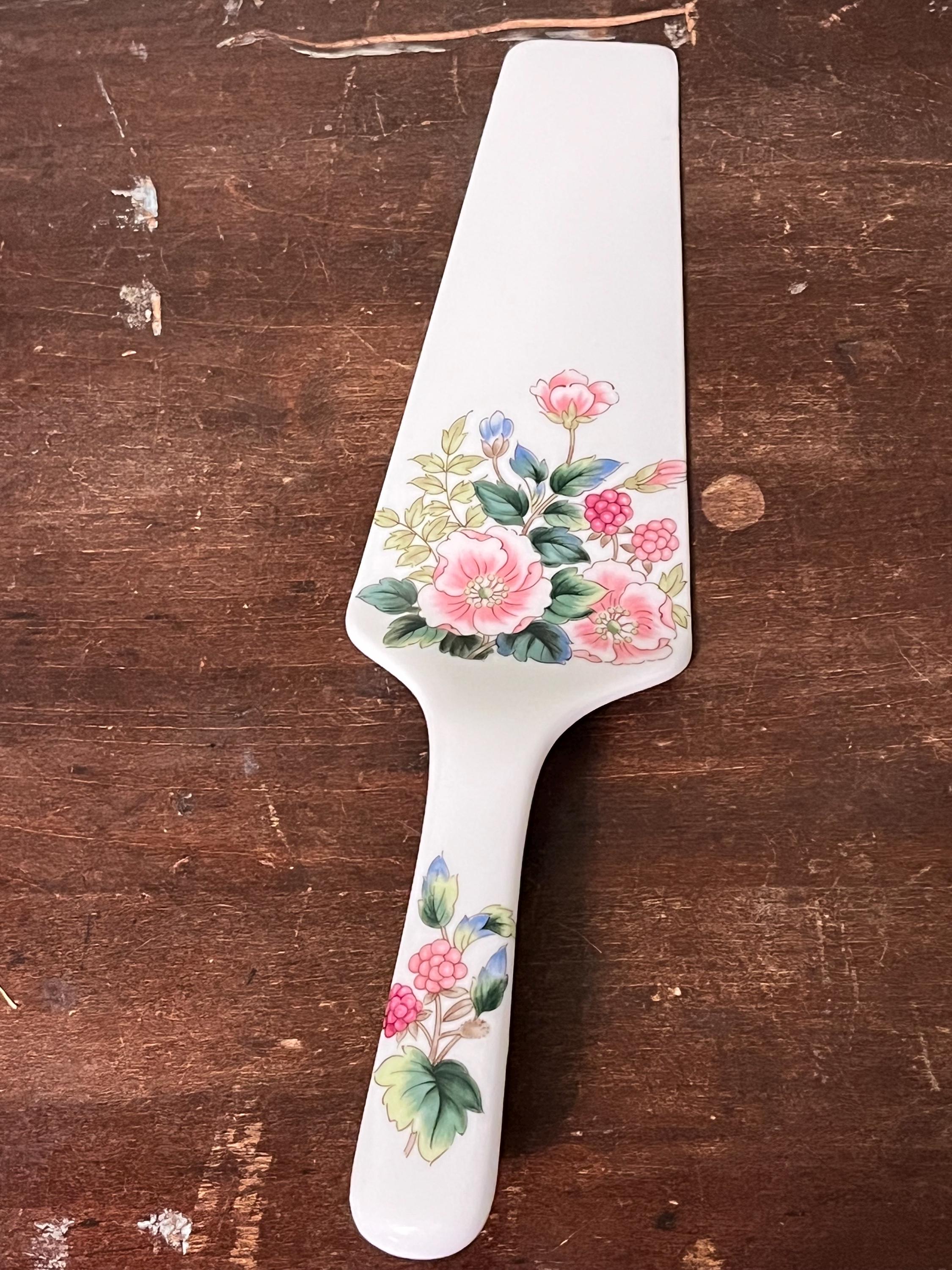Vintage Japan Ceramic Cake Server Home Décor