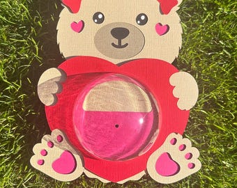 Teddy Bear Valentine Candy Holder | Teacher Gift