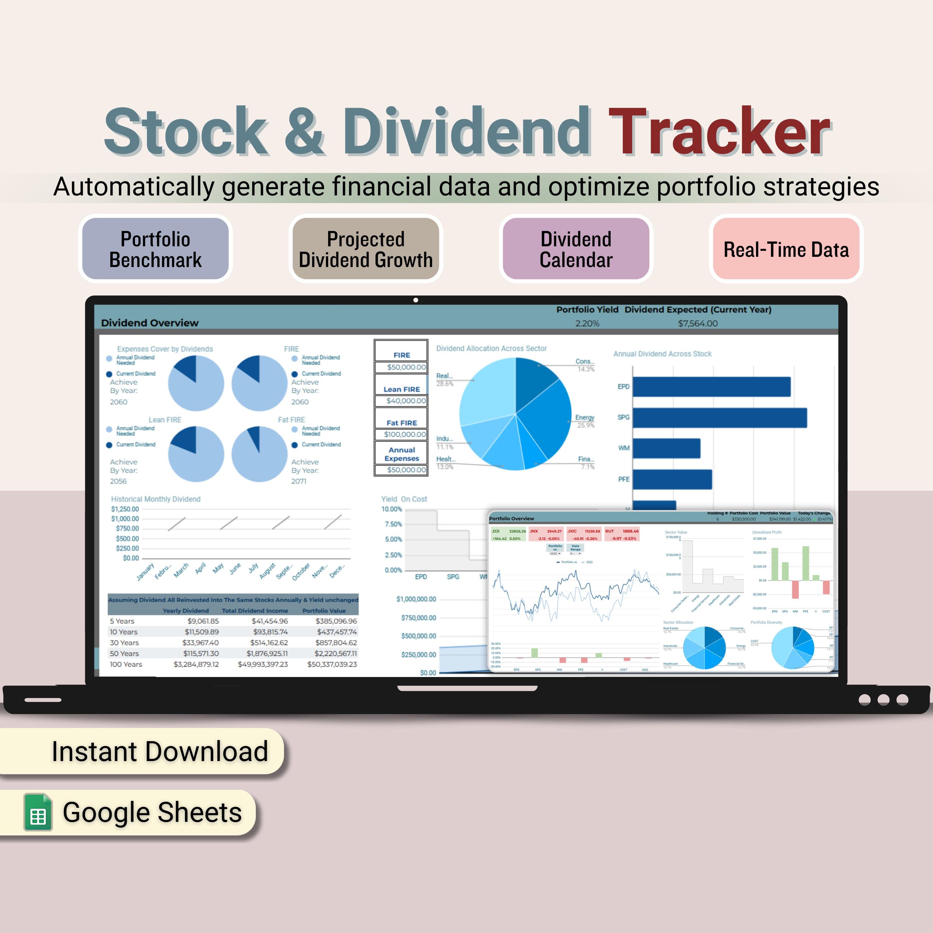 Track Dividends - Etsy