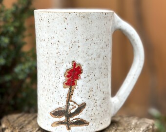 Country Kitchen Cardinal Flower Mug