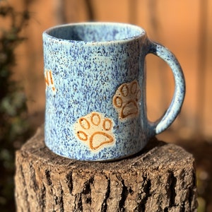 Heaven Blue Cat Mug image 1