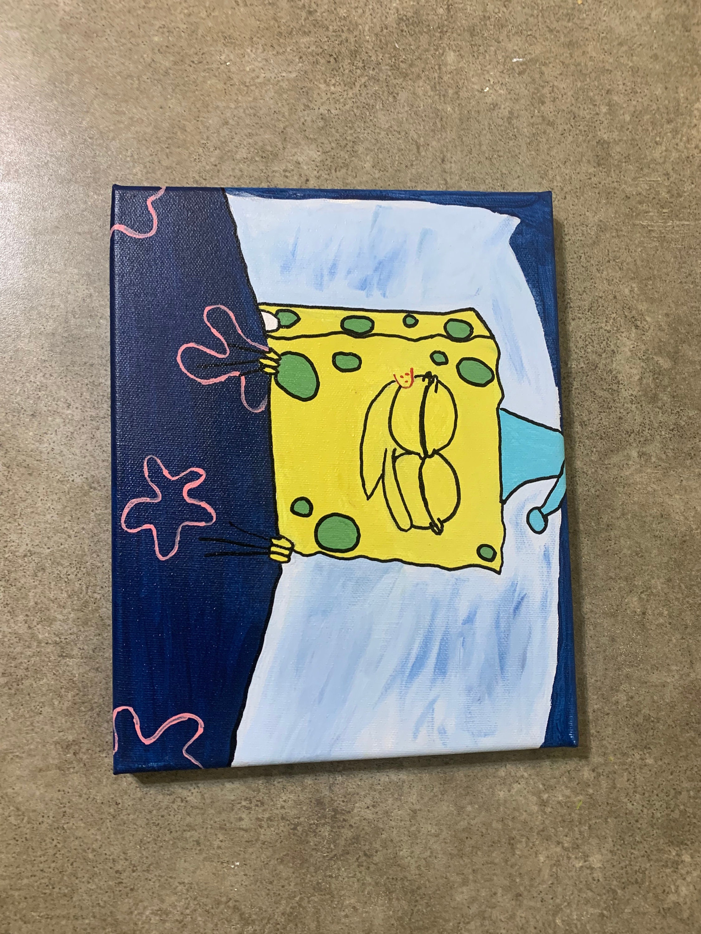 Sleeping Sponge Etsy