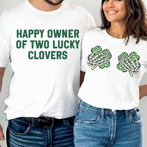 ★関税込★Lucky Marche★SUMMER HOLIDAY Couple T-shir.t★ St. Patrick's Day Couple's Rude Funny Profanity Shirts