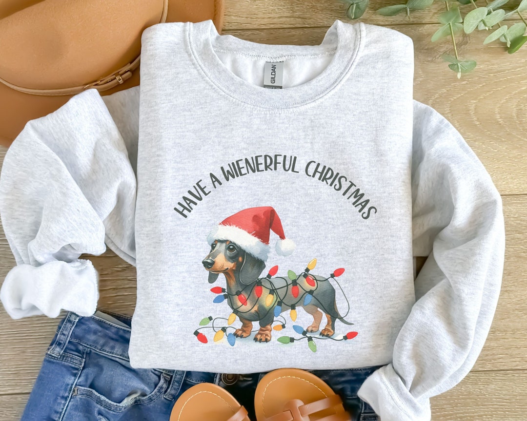 Dachshund Christmas Sweater for a Doxie Mom or Dad Funny Etsy