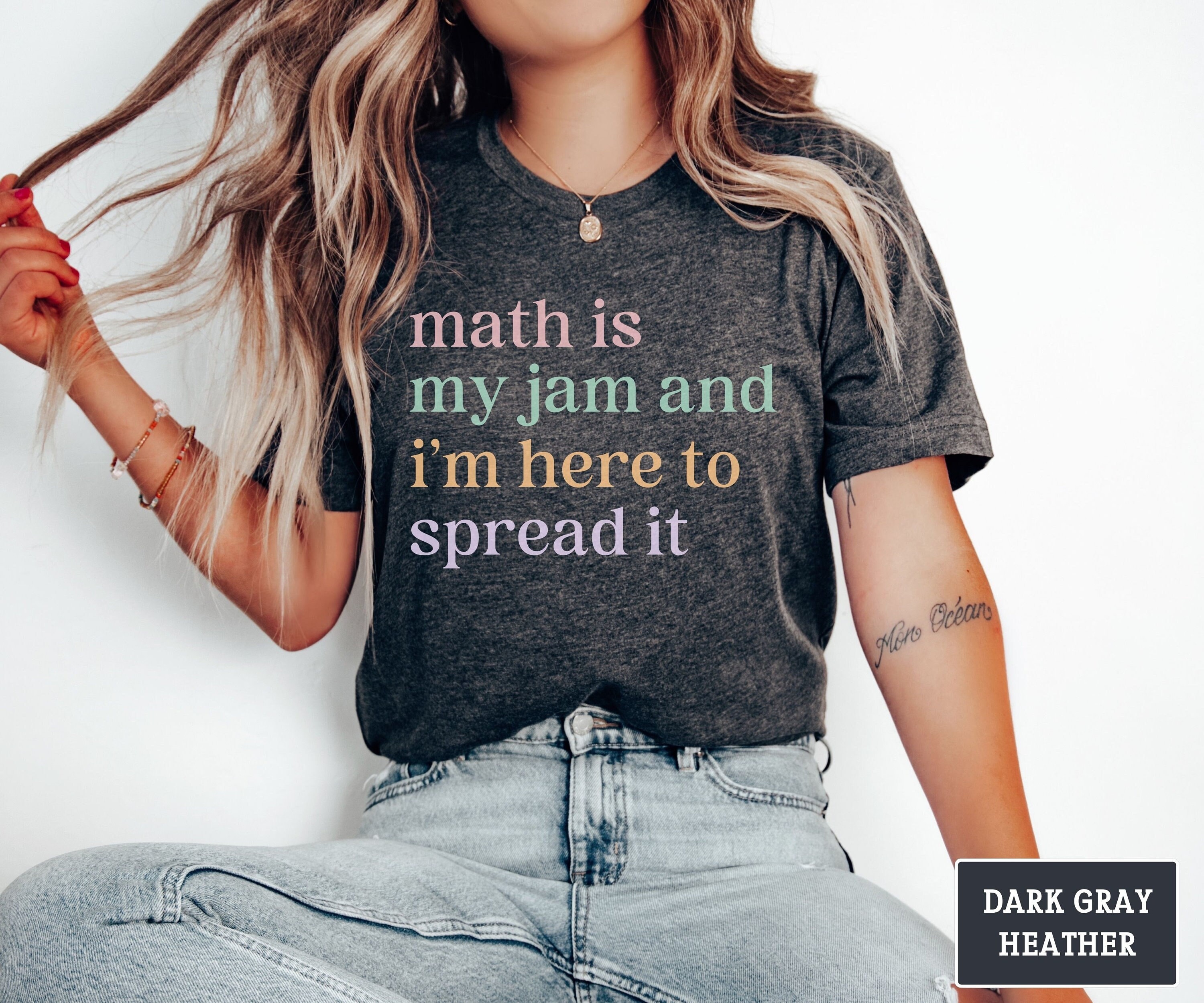 Math Is My Jam Tshirt Math Is My Jam Tshirt