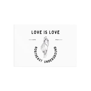 L'amour est l'amour - Carte postale