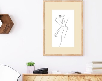 Women's Body Contour Digital Download - Etsy