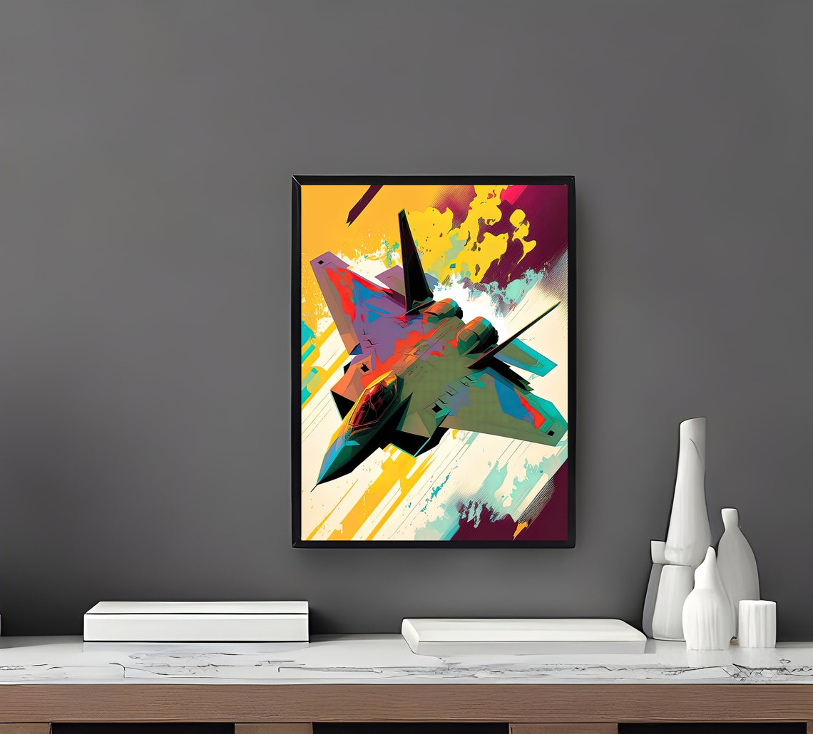 F22 Raptor Wall Decor, F22 Raptor